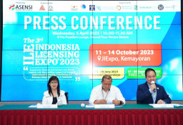 Dorong Pemulihan Ekonomi Industri, The 3rd Indonesia Licensing Expo 2023 di 3 Kota Besar