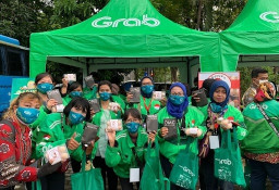 91,7% Mitra Pengemudi Grab Betah dan Setia Karena 9 Program Solidaritas dan Kesejahteraan