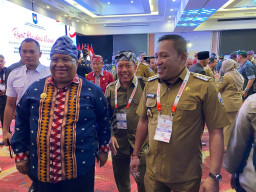 Demi Pamor Kabupaten Sampang, Bupati Sampang Hadiri Rakornas di Kota Kendari