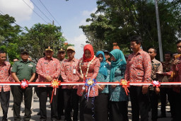 Bupati Ikfina Resmikan Lima Proyek di Hari Jadi Kabupaten Mojokerto Ke- 730