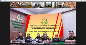 Kejari Tanjung Perak Ajukan Restoratif Justice Tersangka Pencurian