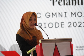 Hadiri Pelantikan DPC GMNI Mojokerto, Bupati Harap Dapat Wujudkan Kemajuan dan Kejayaan Mojokerto