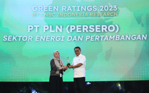 Komitmen Bangun Energi Hijau, PLN Raih Predikat Green Ratings di Sektor Energi dan Pertambangan