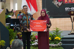 Bank Jatim Salurkan Kredit Jatim Ritel dalam Kegiatan Kampoeng Kreasi