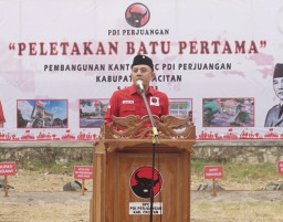 PDIP Bangun Kantor Partai Berkonsep Rumah Rakyat di Pacitan