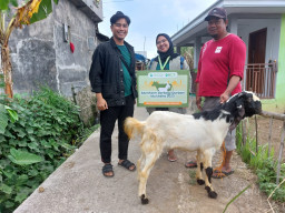 Donasi Hewan Kurban untuk Mitra Tani di 9 Wilayah, EdenFarm Berbagi Berkah Idul Adha