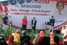 Ajak Masyarakat Berkontribusi Untuk Negara, Indah Kurnia Bersama Bank Indonesia Gelar Sosialisasi Cinta, Bangga, dan Paham Rupiah