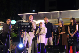 Gelar Caravan Jazz Fiesta 2023, Indah Kurnia Sukses Menghibur Pecinta Jazz Kota Surabaya
