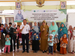 Ning Sasha Apresiasi AP I Juanda: Bersama Turunkan Stunting, AKI dan AKB di Sidoarjo