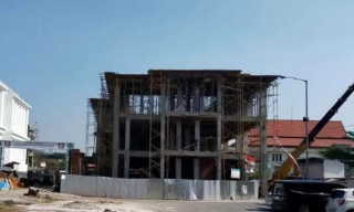 Pembangunan Gedung OPD Raci Kabupaten Pasuruan Dikebut