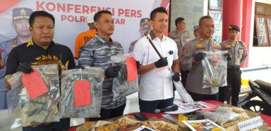 Pelaku Pembunuhan Dibekuk Resmob Polres Blitar dalam Kurun Waktu 24 Jam