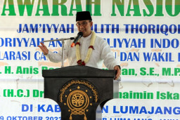 Al Mursyid Thoriqoh Syathoriyyah Gaungkan Wajib Ain Menangkan Amin
