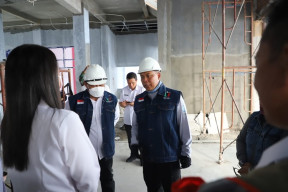 Proyek Puskesmas Mojoagung Molor, Pj Bupati Jombang Akan Sanksi Kontraktor