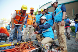 Antisipasi Cuaca Ekstrem, PLN bersama Stakeholder Gelar Apel Siaga Pasukan, Peralatan dan Rabas Pohon