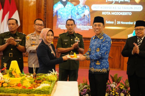 Wali Kota Ning Ita Ingatkan Kesederhanaan di HUT Korpri Ke-52