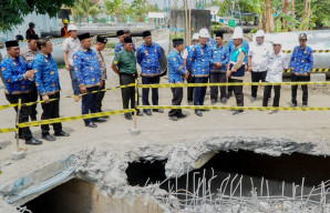 Jelang Akhir Tahun, Baru 50 Persen Proyek Bengawan Jero Tertangani