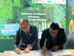 Sinergi BUMN di COP28 Dubai, PLN dan PTBA Kerjasama Manfaatkan FABA PLTU