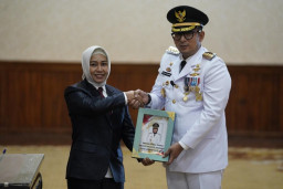 Mohammad Ali Kuncoro Resmi Dilantik Sebagai PJ Wali Kota Mojokerto