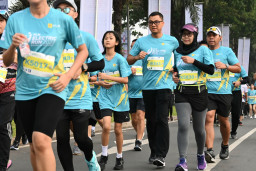 Kampanye Ramah Lingkungan, PLN Electric Run 2023 Berhasil Kurangi Emisi 11.880 Kg CO2
