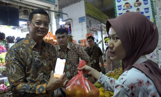 BSI Dorong Digitalisasi Pembayaran di Pasar Gede