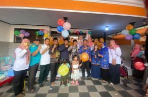 Puskesmas Pulau Mandangin Melakukan Gebrakkan Gebyar SUB-PIN Polio