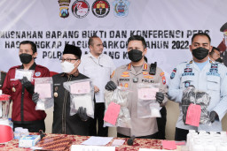 Polresta Malang Bekuk 7 Pengedar Narkoba