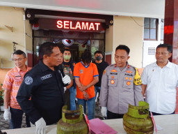 Kepepet Ekonomi, Seorang Pria Curi Dua Tabung Elpiji