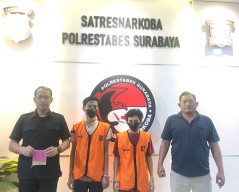 Kurir Narkoba Asal Bangkalan Ditangkap