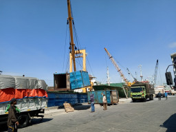 Selama PPKM, Arus Pengiriman Barang di Pelabuhan Kalimas Turun 60 Persen