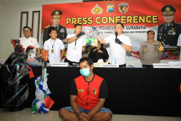 Kempeskan Ban Mobil untuk Curi Barang, Warga Sidorukun Dibekuk Polisi