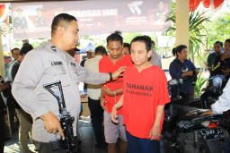 Jambret Bersenjata Linggis Diamankan Polsek Mulyorejo