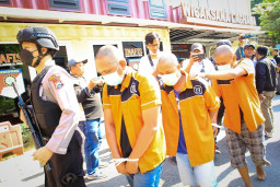 3 Polisi Gadungan Diamankan Polres Pelabuhan Tanjung Perak, 2 DPO