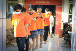 Resahkan Masyarakat, Polsek Tambaksari Amankan 9 Remaja