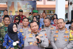 Polda Jatim Gelar Program Jum'at Curhat di Puri Mojokerto