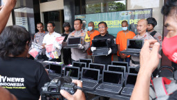 Gasak 14 Laptop, Komplotan Pembobol Sekolah di Probolinggo Diringkus Polisi