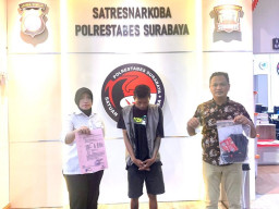Simpan 11 Poket Sabu, Pengedar Sabu Diringkus