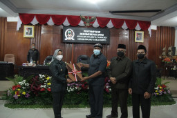 DPRD Kota Mojokerto Berikan Rekomendasi LKPJ Wali Kota Tahun 2021