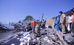 Belasan Rumah Warga Situbondo Rusak Diterjang Banjir Rob