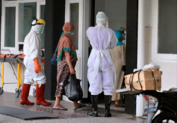 Lima Pasien Positif Dipindah ke Rumah Sakit Khusus Covid-19 di Kota Kediri