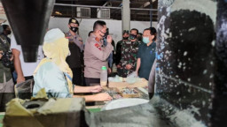 Kapolda Datangi Maspion 1, Lihat Protokol Kesehatan