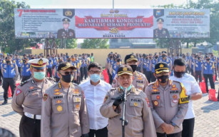 Akpol 91 Batalyon Bhara Daksa, Bagikan 25.600 Paket Sembako se-Indonesia