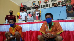 Dua Pelaku Spesialis Pencurian Barang Elektronik Dibekuk