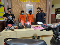 Dua Pelaku Asimilasi Ranmor Dibekuk Reskrim Polsek Tegalsari