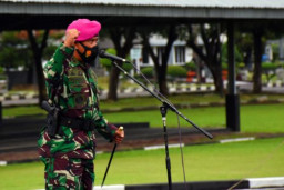 Danmenart 2 Marinir Pimpin Apel Kesiapan Bangsitnas