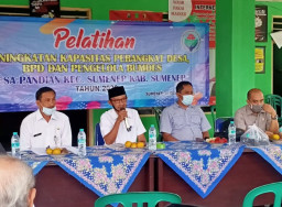 Pemdes Pandian Gelar Pelatihan Peningkatan Kapasitas Perangkat Desa
