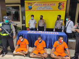 Rp 200 Juta Lebih Uang Palsu Diamankan Polsek Jambangan