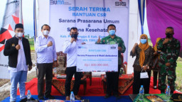 SIG Bantu Sarana Prasarana Umum dan Mobil Ambulance