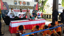 Lukai Polisi dan 6 Korban, 12 Preman Kini Harus Mendekam di Tahanan