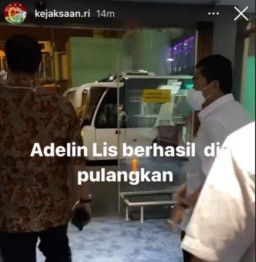 Buron Illegal Logging Adelin Lis Berhasil Dipulangkan