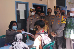 Polres Probolinggo Telah Suntikkan 50.962 Dosis Vaksin Covid-19